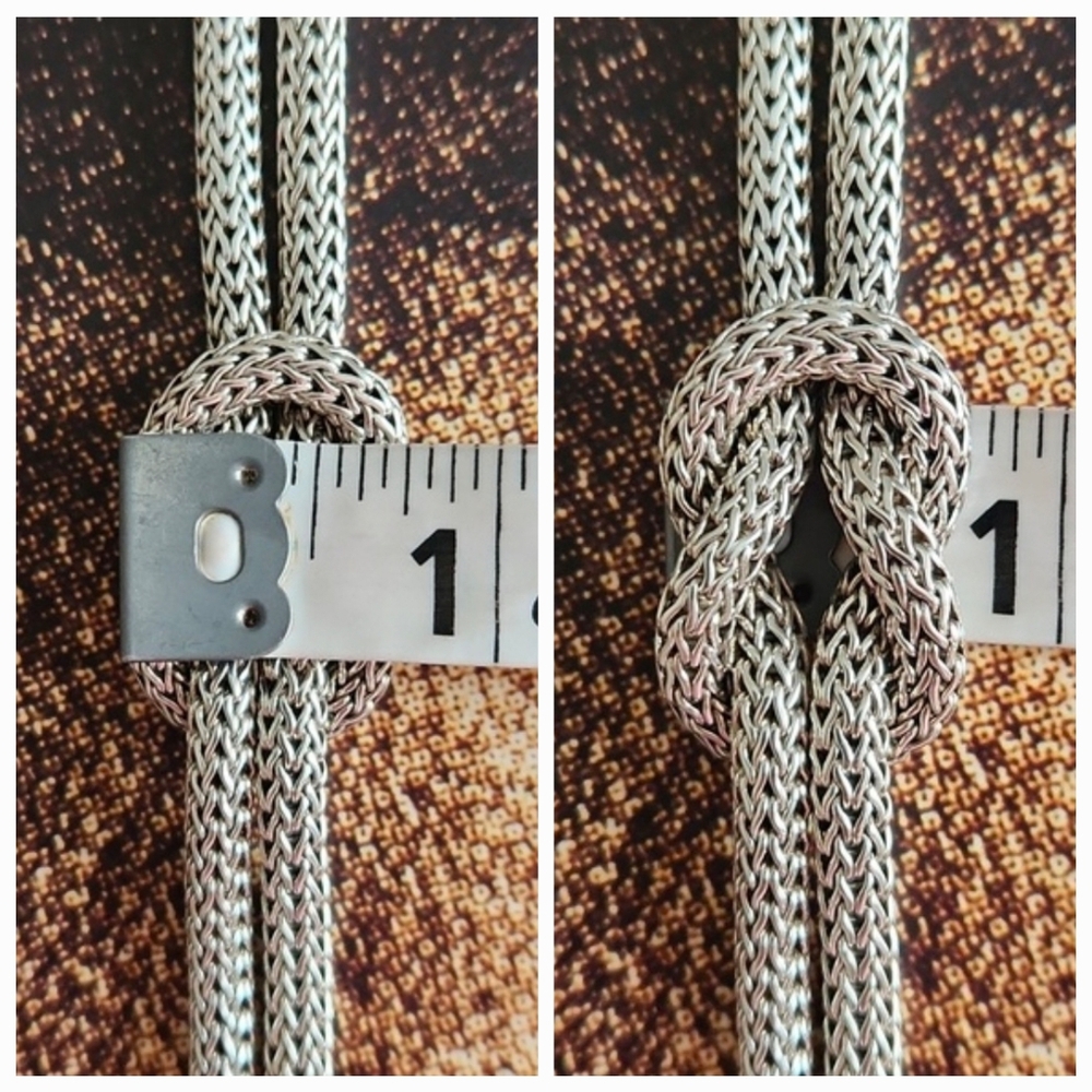 ❤️John Hardy❤️ - Love Knot Bracelet, Sterling Silver, 10MM - Picture 13 of 16